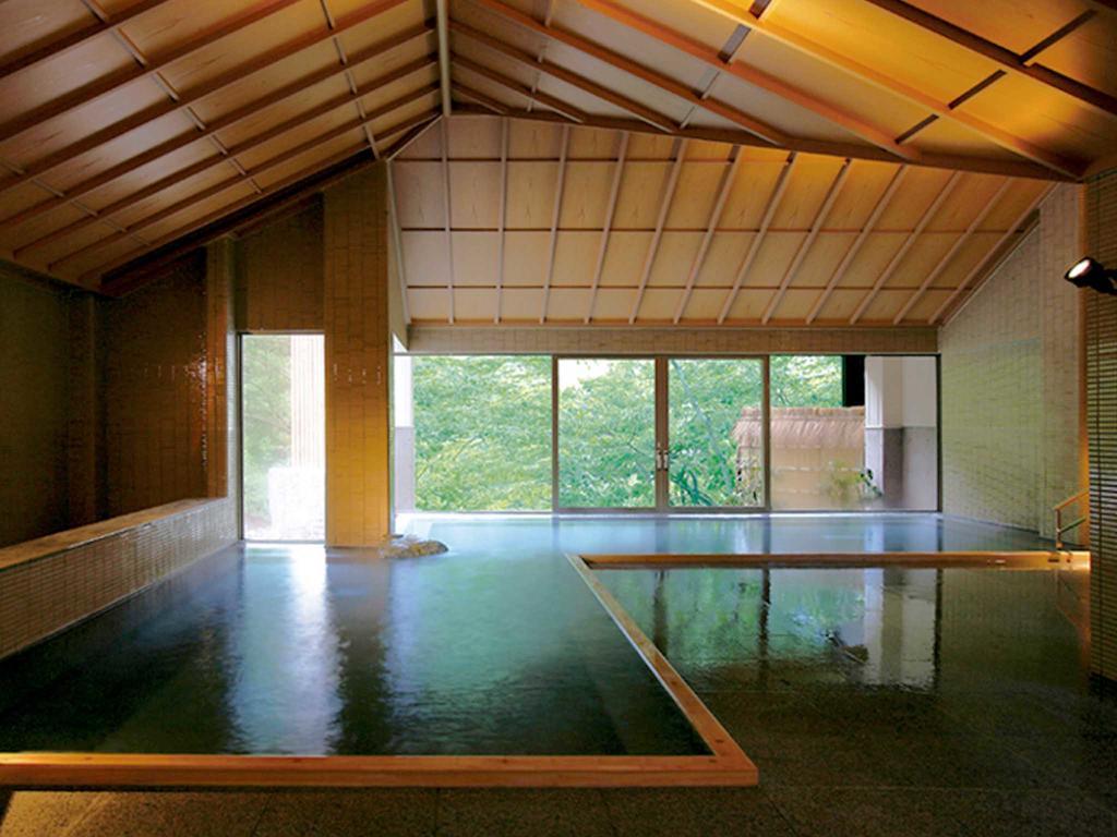 Ookawaso Hotell Aizuwakamatsu Eksteriør bilde